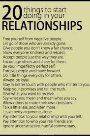 20 things to do in a relationship life quotes quotes positive ... via Relatably.com