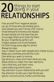 20 things to do in a relationship life quotes quotes positive ... via Relatably.com