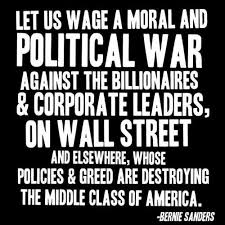 Better World Quotes - Bernie Sanders on The Middle Class via Relatably.com