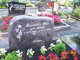 Grab von Henriette Voss (geb. Müller) (20.08.1947-14.05.2000 ...