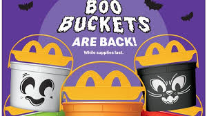 McDonald's Boo Buckets Return for Halloween 2025