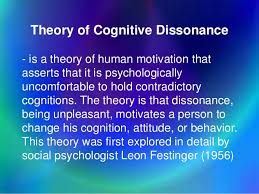 Image result for a theory of cognitive dissonance leaon festinger