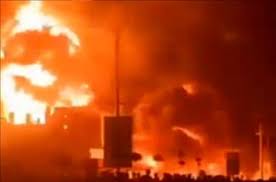 ببینید | تصاویری از محل انفجار انبار مهمات در حومه ادلب سوریه