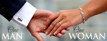Image result for one man one woman