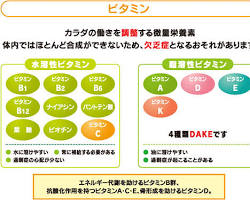 ビタミン・ミネラルの画像