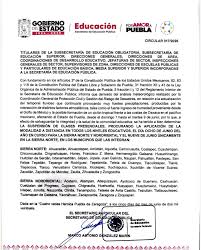 Suspende SEP clases presenciales en 2 regiones de Puebla