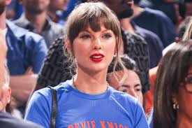 Taylor Swift Wears 'Stevie Knicks' T-Shirt at Knicks Game 4 of NBA Finals