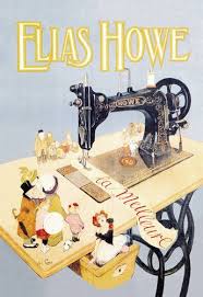 Elias Howe Sewing Machine, about 1900 | New Howe Manufacturing Co ... via Relatably.com