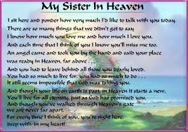 Missing My Dead Sister Quotes - missing my dead sister quotes and ... via Relatably.com