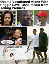 Image result for obama reggie love beach