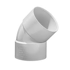 DWV PVC BEND PLAIN - 65mm, 45º, F&F - Holman Plumbing