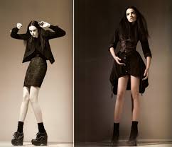Image result for goth fashion