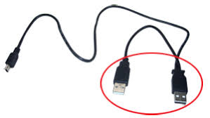 Image result for usb y cable