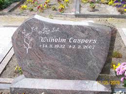 Grab von Wilhelm Caspers (14.11.1932-02.02.2007), Friedhof Rechtsupweg - re076
