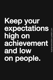 High Expectations on Pinterest | High Expectations Quotes, Leo ... via Relatably.com