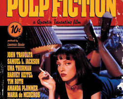 Pulp Fiction movie poster resmi