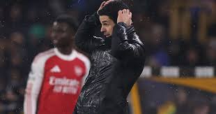Arteta admits Arsenal lack consistency after Wolves fightback dents title hopes
