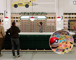 Image of exterior of The Poké Court card shop NYC