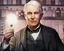 Hình ảnh về Bóng đèn điện của Thomas Edison