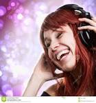 Happy Woman Having Fun With Music Headphones Stock Photos - Image ... - happy-woman-having-fun-music-headphones-16711623