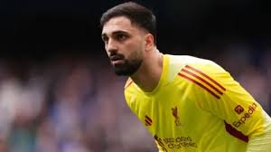 Liverpool's Giorgi Mamardashvili fined for using phone on M6