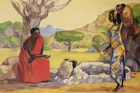 Image result for images: A Samaritan woman came to draw water