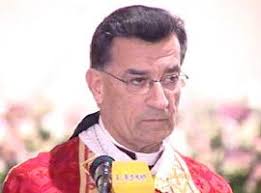 ... of the Maronite church in Lebanon on Tuesday to succeed Nasrallah Boutros Sfeir, Monsignor Youssef Tawk announced from the seat of the church in Bkirki. - bishop-Rahi-010408