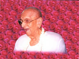 Sri Radhika Prasad Ji Maharaj in roses made by devotees of SKota - Nanna_In_Flowers