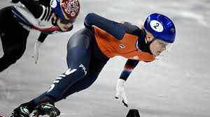 Xandra Velzeboer celebrates her Olympic victory