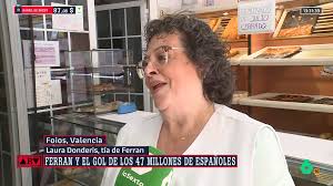 Laura, tía de Ferran Torres, confiesa cómo vivió el histórico gol de su sobrino: "Me emociono, le dije a mi marido que iba a marcar"