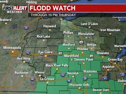 First Alert Weather Day for parts of central Wisconsin through Thursday evening