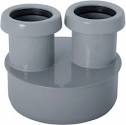 Rduction Hors-Tube PVC Gris accessoire Sanitaire - Evacuation