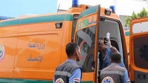 إصابة 9 أشخاص إثر حادث تصادم على الطريق الزراعي بأسوان