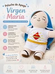 Regalos que dan paz, peluches de la virgen María y de Jesús ...