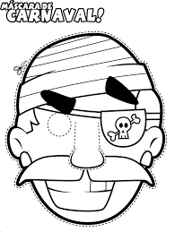Resultado de imagen de dibujos  las caras de carnaval