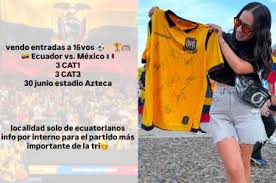 ¿Para eso los querían? Ecuatorianos revenden boletos para partido contra México