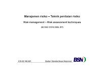 Image of Contoh analisis biayamanfaat untuk ALARP decision making