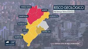 Ciclone aumenta chance de chuvas intensas