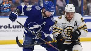 Kucherov Shines as Lightning Host Bruins in Stadium Series; Teams Arrive in Style, Ice Conditions Draw Mixed Reviews