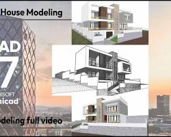 Imagem de ArchiCAD 27 model of a building
