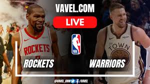 Houston Rockets vs Golden State Warriors LIVE Score Updates in NBA Game