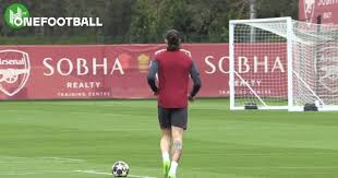 Calafiori regresa a los entrenamientos antes del choque ante el Atlético