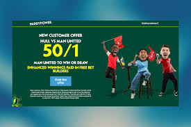 Paddy Power Sign Up Offer: 50/1 Man United To Win Or Draw Vs Hull