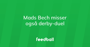 Mads Bech misser også derby-duel