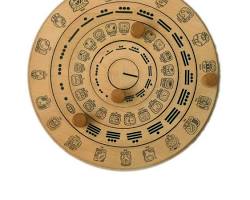 ancient mayan calendar astronomical drawing، من إنشاء الذكاء الاصطناعي