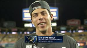 Christian Yelich on completing the sweep in NLCS