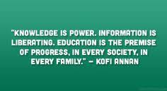 Kofi Annan - Literacy | Literary Quotes | Pinterest | Quote and Php via Relatably.com