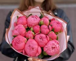 Изображение: Букет из пионов