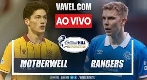 Motherwell x Rangers AO VIVO, jogo em tempo real pela Scottish Premiership