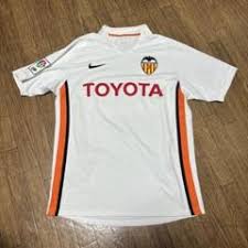 Camiseta Retro Valencia CF 2006-2007 Blanco